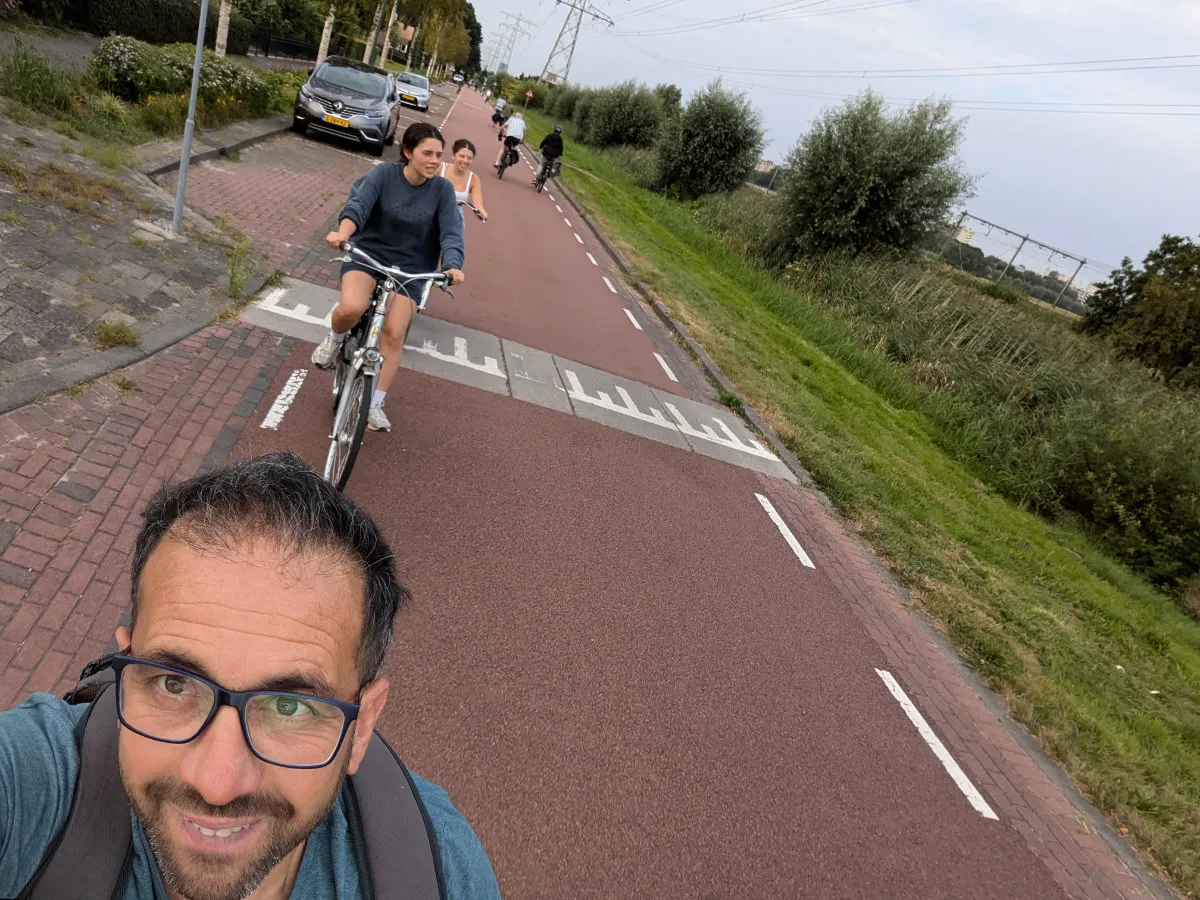 Cycling to Leiden