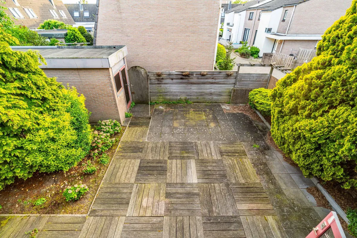 Dalla finesta della camera da letto