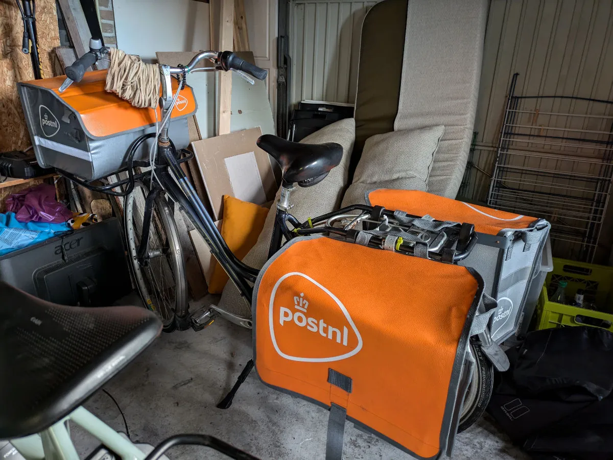 La bicicletta da postina di Moniek