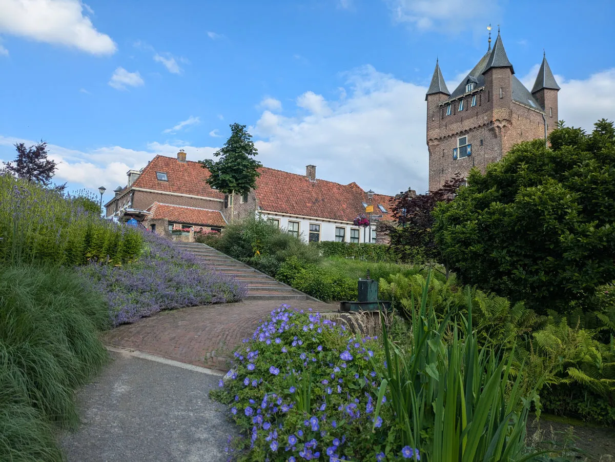 L&#x27;ingresso al centro storico di Hattem